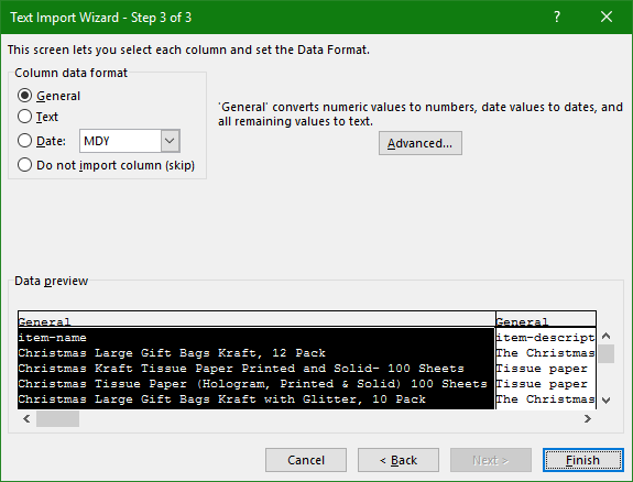 how to convert a file to csv