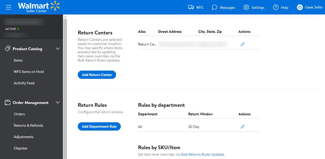 walmart online order split payment